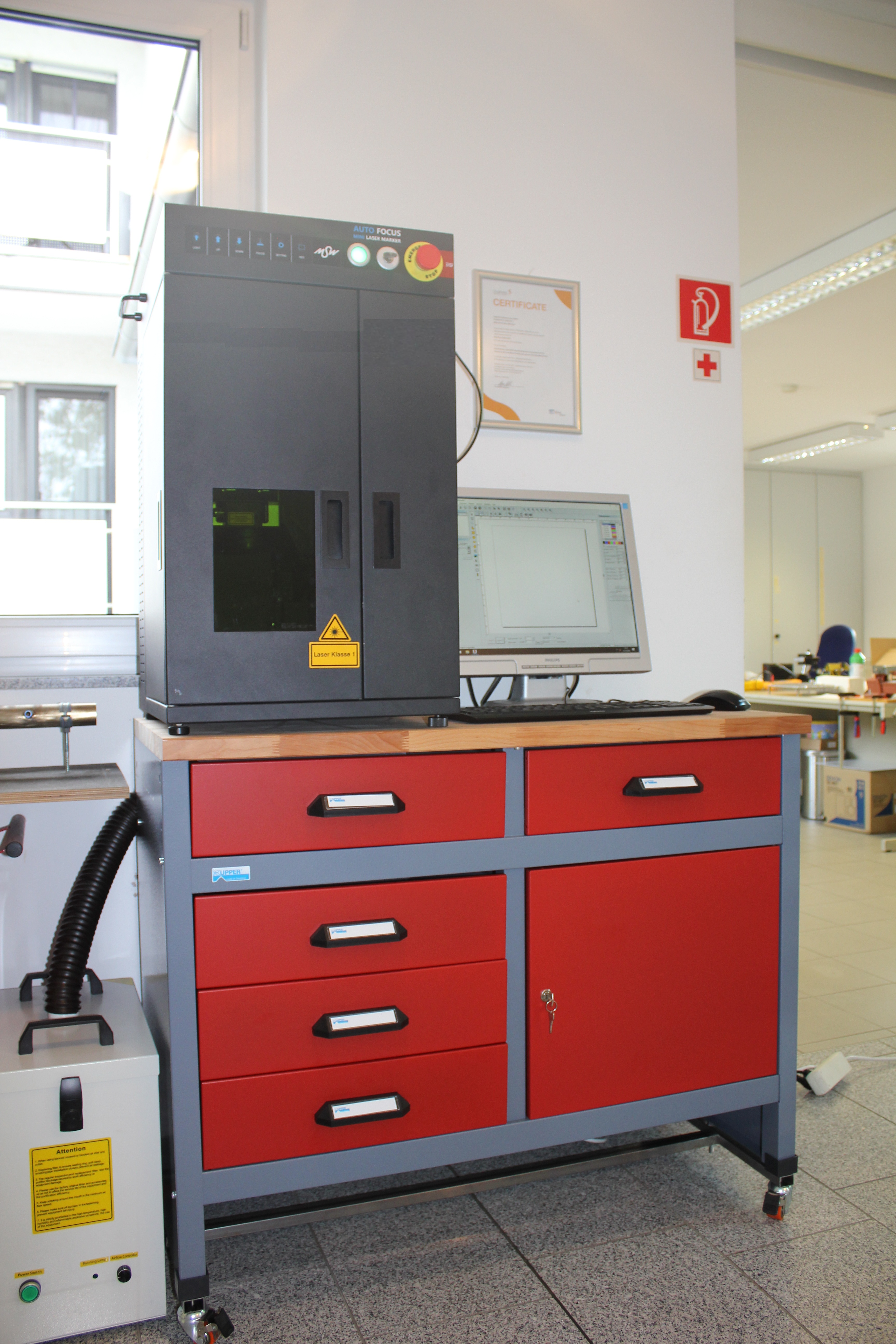 Inscription Laser